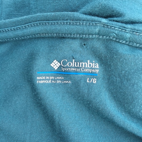 Columbia Teal Lumianation Long Sleeve NWT Top - Picture 6 of 8